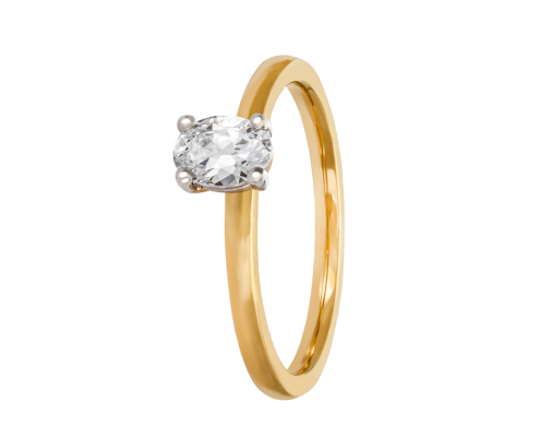 Story of Love Sorrento timanttisormus 0,50ct W/SI 18K kierrätyskultaa