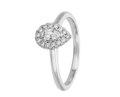 Story of Love Portofino timanttisormus yht. 0,33ct W/SI 14K kierrätyskultaa
