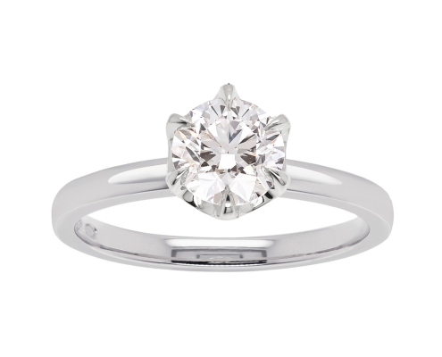 Princess Patricia timanttisormus 1,0ct W/SI 14K kierrätyskultaa