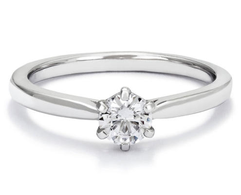 Fenia Polaris laboratoriotimanttisormus 0,30ct W/SI 14K kierrätyskultaa