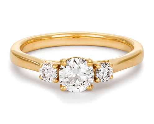 Fenia Maia laboratoriotimanttisormus 0,68ct W/SI 18K kierrätyskultaa