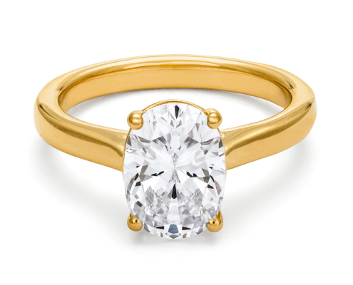 Fenia Electra laboratoriotimanttisormus 2,00ct W/SI 18K kierrätyskultaa