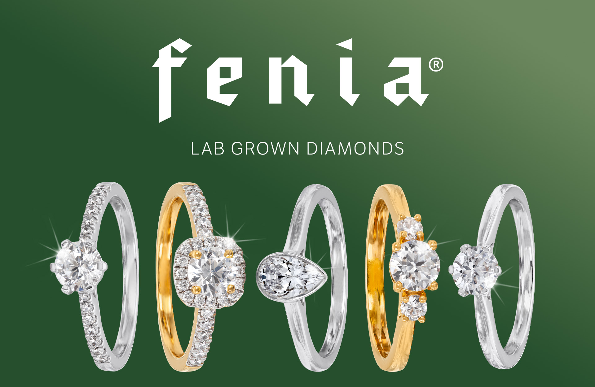 Fenia - Lab Grown Diamonds - Kultajousi Fenia - Lab Grown Diamonds - Kultajousi