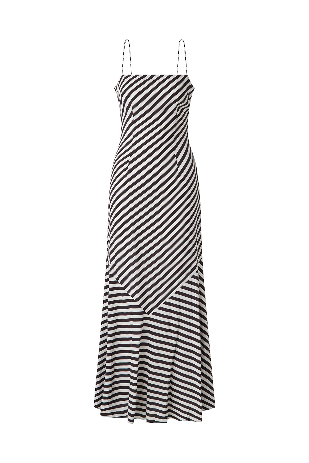 Varna Midi dress - Espresso Stripe